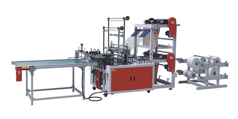 4 Lines Cold Cutting Bag Making Machine